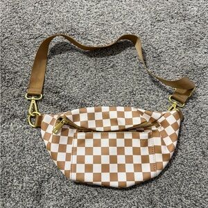 Fawn Design Fawny Pack - Tan Checkered